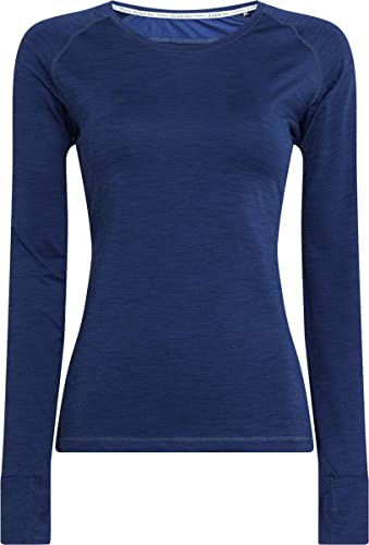 ENERGETICS Damen Eeva Ii Wander Shirt, Melange/Navy, 42 EU von ENERGETICS