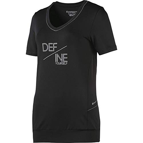 Energetics Damen Gapela 4 T-Shirt, Black, 40 von ENERGETICS