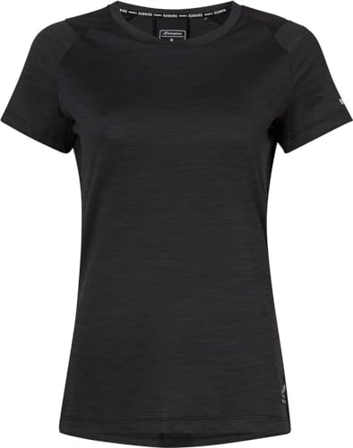 energetics Damen Evii T-Shirt, Melange/Black/Black, L EU energetics Damen Evii T-Shirt, Melange/Black/Black, L EU von ENERGETICS