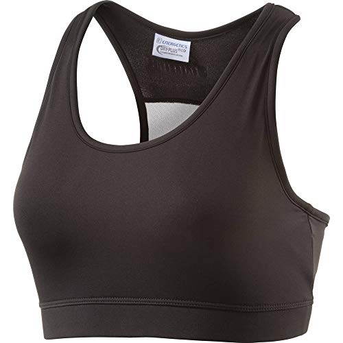 Energetics Damen Gabanu Sport-BH, Black, 40 von ENERGETICS