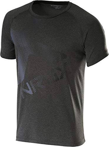 Energetics Herren Massimo T-Shirt, Grey Dark/Melange, S Energetics Herren Massimo T-Shirt, Grey Dark/Melange, S von ENERGETICS