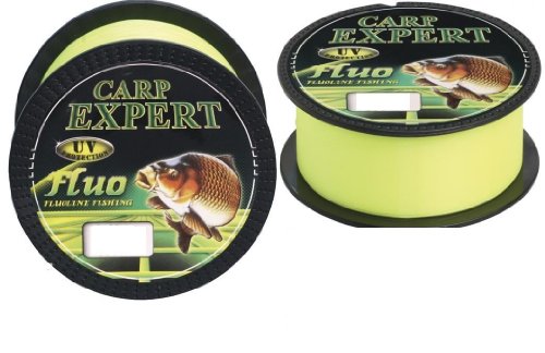 ENERGOFISH LINE CARP EXPERT UV Fluo 0,40MM 1000M Metal CAN Angelnschnur, Black, 1 von ENERGOFISH