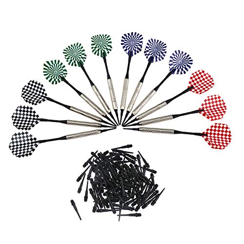 12 Stk. Softdart Set mit 100 Stück Ersatzspitzen für elektronische Dartscheibe 12 Stk. Softdart Set mit 100 Stück Ersatzspitzen für elektronische Dartscheibe von ENET