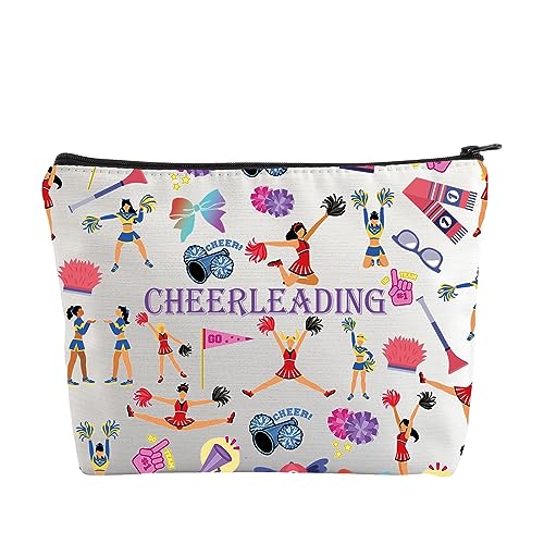 Cheerleading Geschenke Make-up-Tasche Cheer Coach Geschenke für Cheerleader Kosmetiktasche Cheer Team Geschenke für Mädchen Cheer Geschenke, Cheerleading-Tasche, M, Neu von ENSIANTH