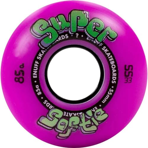 ENUFF Super Softie Wheels Räder, Lila (violett), 55MM von ENUFF