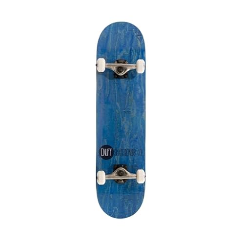 Enuff Logo Stain Blue Skateboard - 7.75 inch von ENUFF