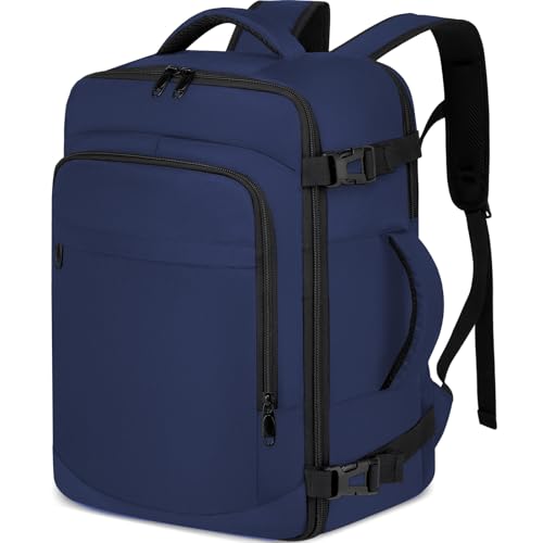 ENZOSUM für Ryanair Handgepäck 40x20x25 Klein Handgepäck Rucksack für Flugzeug Untersitz Reise Handgepäck Rucksack Kabinengröße 20L Handgepäck Tasche für Herren und Damen 14-Zoll-Laptop Rucksack,Blau ENZOSUM für Ryanair Handgepäck 40x20x25 Klein Handgepäck Rucksack für Flugzeug Untersitz Reise Handgepäck Rucksack Kabinengröße 20L Handgepäck Tasche für Herren und Damen 14-Zoll-Laptop Rucksack,Blau von ENZOSUM