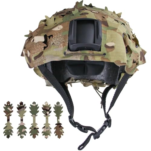 Helmüberzug, 3D-Laser-Schnitt, schneller Helmüberzug, verbesserter Schutz, Jagd, Airsoft-Helm-Zubehör, Helmabdeckung, schneller Helmüberzug, 3D-Laser-Schnitt, Helmüberzug für die Jagd von EOIKTIY