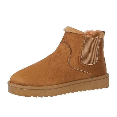 EQWIGKEIT Winter Boots Damen, Boots Damen Charmella, Comfy Plateau Boots Damen Schlupfstiefeletten Mit Fellfutter Winterstiefel Winter Warm Snow Boots Bequeme Winterstiefel rutschfest Schneestiefel EQWIGKEIT Winter Boots Damen, Boots Damen Charmella, Comfy Plateau Boots Damen Schlupfstiefeletten Mit Fellfutter Winterstiefel Winter Warm Snow Boots Bequeme Winterstiefel rutschfest Schneestiefel von EQWIGKEIT