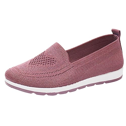 damen schuhe sneakers, Damen Schuhe Sneakers Strapazierfähige Freizeitschuhe Lässige Turnschuhe Flache Atmungsaktiv Laufschuhe Klassisch Outdoor Sportschuhe Leichte Mesh Sneaker Straßenlaufschuhe von EQWIGKEIT