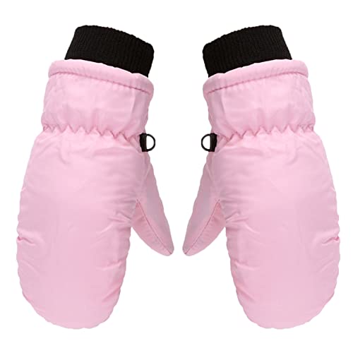 handschuhe kinder 1 jahr, Kinderhandschuhe Wasserdicht Warm Handschuhe Jungen Mädchen Skihandschuhe Winter Schneehandschuhe Outdoor Sport Thermohandschuhe Winddichte Winterhandschuhe Sporthandschuhe von EQWIGKEIT