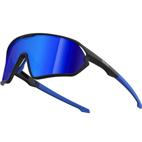 ER00 Eazyrun Polarisierte Sport-Sonnenbrille für Männer Frauen Jugendliche, Radfahren Laufen MTB Wandern Volleyball Skifahren 1206 ER00 Eazyrun Polarisierte Sport-Sonnenbrille für Männer Frauen Jugendliche, Radfahren Laufen MTB Wandern Volleyball Skifahren 1206 von ER00