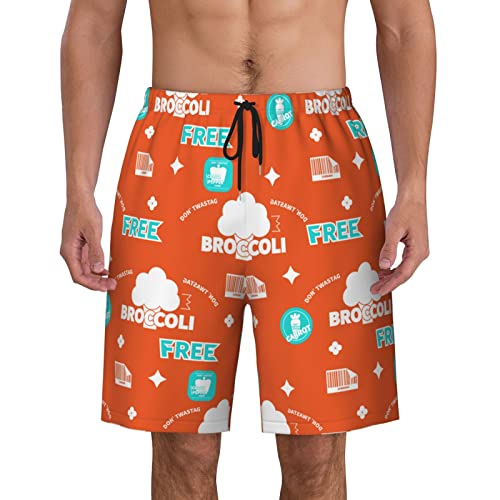 ERKIES Herren-Badeshorts, schnell trocknende Surf-Shorts, lässige Shorts mit Kordelzug und Taschen, viele Stile zur Auswahl, Größen S-3XL von ERKIES