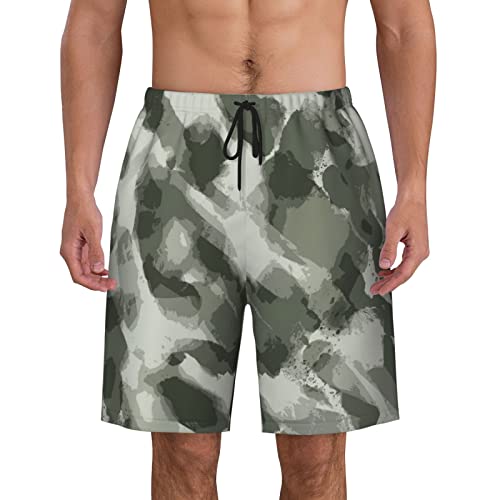 ERKIES Herren-Badeshorts, schnell trocknende Surf-Shorts, lässige Shorts mit Kordelzug und Taschen, viele Stile zur Auswahl, Größen S-3XL von ERKIES