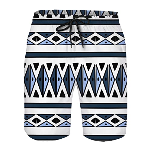 ERKIES Herren Badeshorts, wasserdichte Strandshorts, schnell trocknende Surfshorts, verstellbare Taille mit Kordelzug, Größen S-4XL von ERKIES