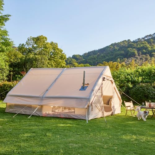 Erommy Aufblasbares Zelt Wasserdicht, Familienzelt für 4-8 Personen,Luftzelt Schnelle Installation,Tragbar Luxus Campingzelt mit Pumpe,4x3x2m Erommy Aufblasbares Zelt Wasserdicht, Familienzelt für 4-8 Personen,Luftzelt Schnelle Installation,Tragbar Luxus Campingzelt mit Pumpe,4x3x2m von EROMMY
