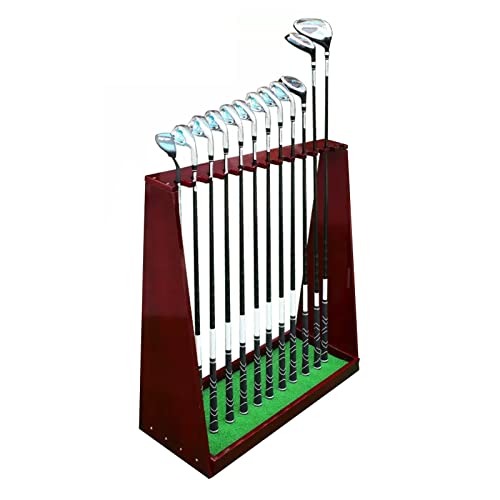 ERRULAN Golfschläger Organizer Golfschläger Ständer Golfschläger-Halter-Ständer for Das Grün, Golfschläger-Organizer-Rack for Golf-Driving-Range/Golf-Simulator-Driving-Range/Home-Clubs-Platzierung von ERRULAN