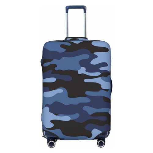 ERTYBD Gepäckkofferbezüge, Camouflage-Textur, elastisch, waschbar, Militär-Tarnmuster, Gepäckschutz, Reisekoffer-Schutzhülle für Kinder und Erwachsene (passend für 55,9–61 cm Gepäck), Farbe #02, Farbe von ERTYBD