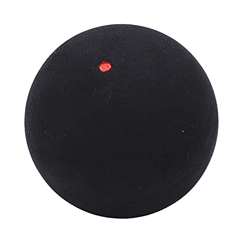 ERYUE Single Dot Squashbälle, Gummi, 37 Mm, für Anfänger-Wettkampftraining, für Anfänger oder Fortgeschrittene (einzelner roter Punkt) von ERYUE