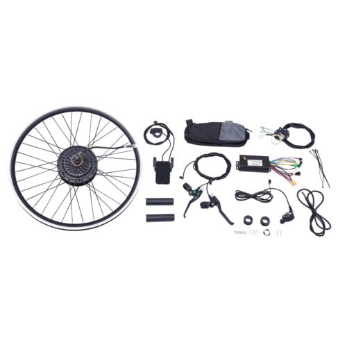 ERnonde 24 Zoll E-Bike Umbausatz Conversion Kit, 36V 500W Hinterrad Elektrofahrrad Motor Conversion Kit Kompatibel mit Universal-Scheibenbremsen und V-förmigen Bremsen ERnonde 24 Zoll E-Bike Umbausatz Conversion Kit, 36V 500W Hinterrad Elektrofahrrad Motor Conversion Kit Kompatibel mit Universal-Scheibenbremsen und V-förmigen Bremsen von ERnonde