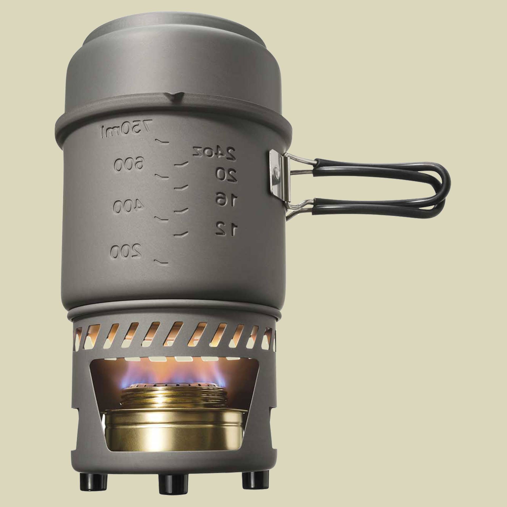Spiritus-Kochset `CS985HA` Maße: B 128 x H 147 mm Spiritus-Kochset `CS985HA` Maße: B 128 x H 147 mm von Esbit