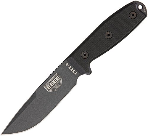 ESEE, Outdoormesser | Klingenlänge: 11, 43 cm, Griff: Micarta, Model 4 Tactical ESEE, Outdoormesser | Klingenlänge: 11, 43 cm, Griff: Micarta, Model 4 Tactical von ESEE