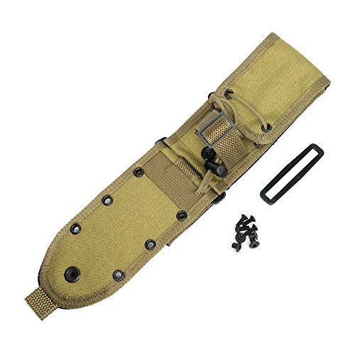 ESEE Model 5 Model 6 Laser Strike Esee-5 Esee-6 Knives Molle Back Khaki, Schwarz von ESEE