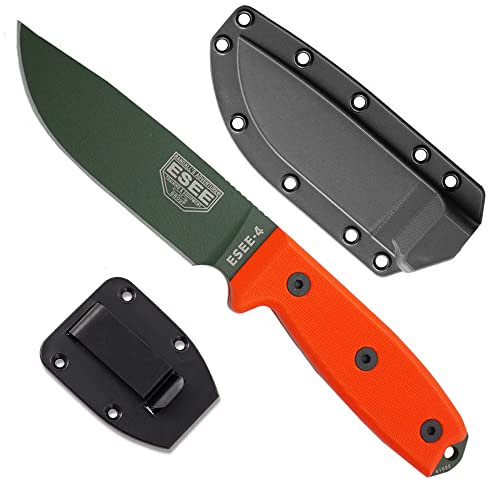 ESEE Model 4 Messer, Unisex, Erwachsene, Orange ESEE Model 4 Messer, Unisex, Erwachsene, Orange von ESEE