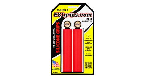 esi chunky 32mm silikon griffe rot esi chunky 32mm silikon griffe rot von ESI Grips