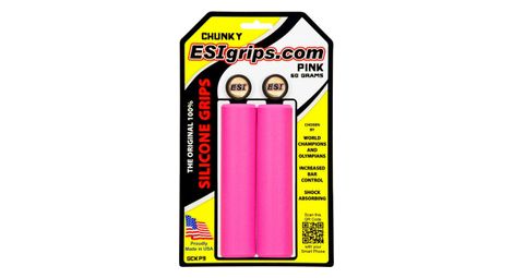 paar esi chunky grips 32mm pink paar esi chunky grips 32mm pink von ESI Grips