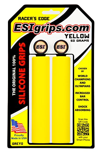 ESI Racer's Edge Griff gelb 2021 Fahrradgriffe von ESI Grips