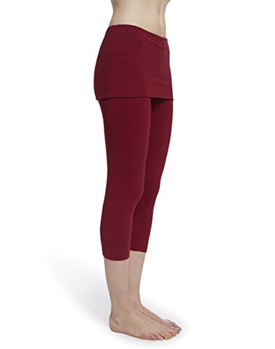 ESPARTO 3/4 Yogahose Thanda in Granatrot XL ESPARTO 3/4 Yogahose Thanda in Granatrot XL von ESPARTO