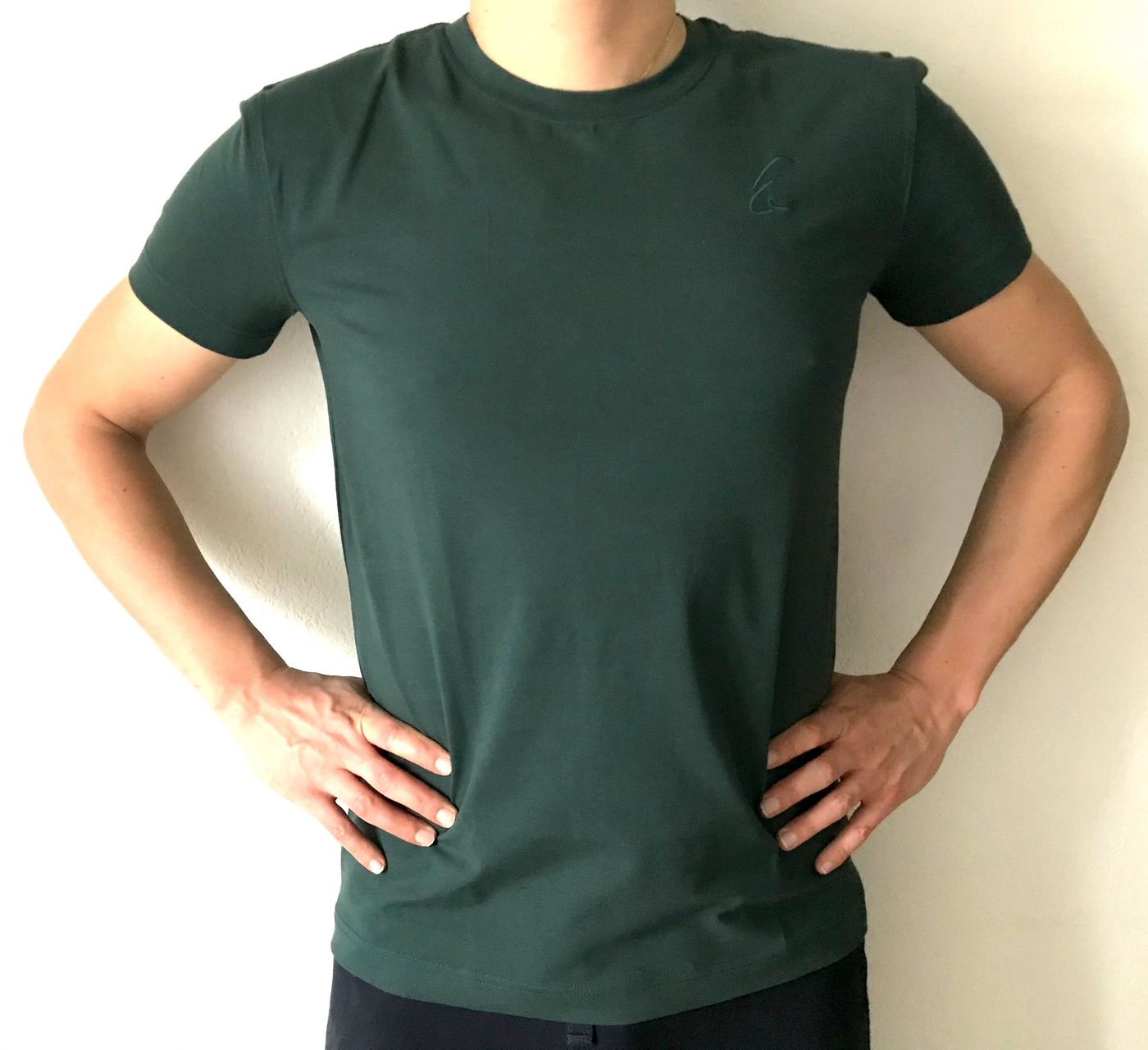 ESPARTO Yogashirt T-Shirt Bhaalu im Sommer leicht kühlend, unisex, auch gut für Herren geeignet von ESPARTO