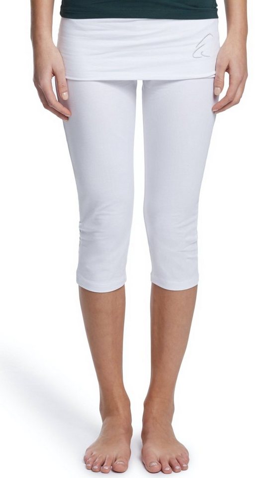 ESPARTO Yogahose Capri, 3/4-Yoga-Rockhose Thanda mit Rockelement ESPARTO Yogahose Capri, 3/4-Yoga-Rockhose Thanda mit Rockelement von ESPARTO