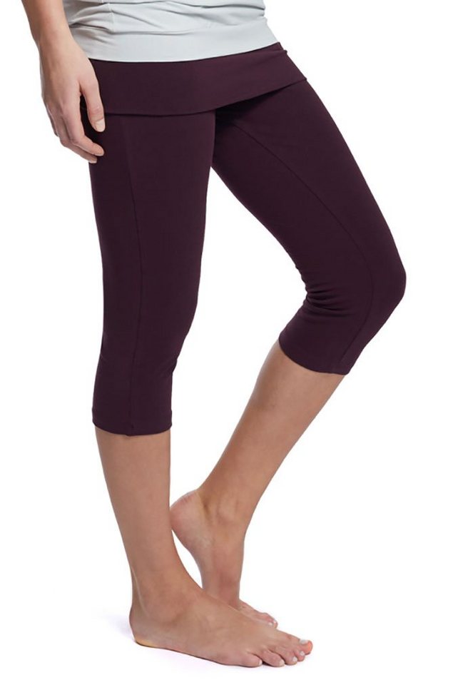 ESPARTO Yogahose Capri, 3/4-Yoga-Rockhose Thanda mit Rockelement ESPARTO Yogahose Capri, 3/4-Yoga-Rockhose Thanda mit Rockelement von ESPARTO