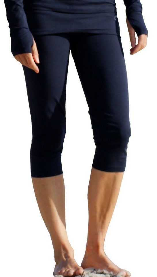 ESPARTO Yogahose Capri, 3/4-Yoga-Rockhose Thanda mit Rockelement von ESPARTO