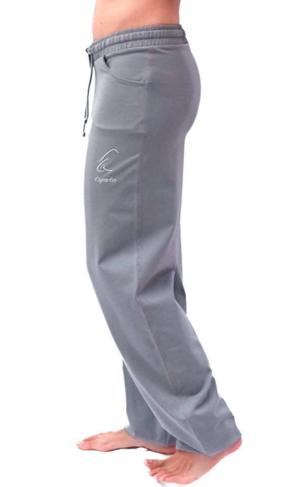 ESPARTO Yogahose Yoga- und Sporthose Sitaara unisex (mit Kordel im Bund) Bindegürtel / -kordel von ESPARTO