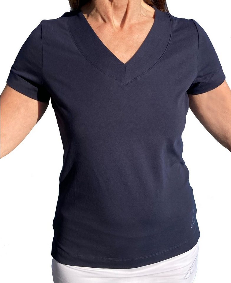 ESPARTO Yogashirt Yoga V-Shirt Farishta in Bio-Baumwolle V-Shirt mit kurzen Ärmeln, unten geschlitzt ESPARTO Yogashirt Yoga V-Shirt Farishta in Bio-Baumwolle V-Shirt mit kurzen Ärmeln, unten geschlitzt von ESPARTO