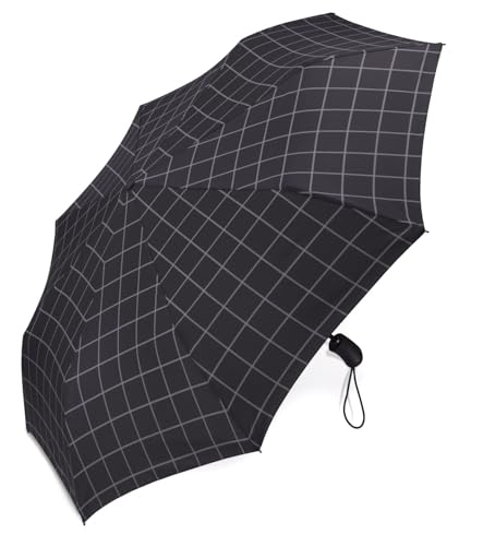Esprit Herren Taschenschirm Easymatic Auf-Zu Automatik Gents - Check Black Esprit Herren Taschenschirm Easymatic Auf-Zu Automatik Gents - Check Black von ESPRIT