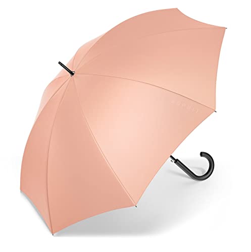 Esprit Stockschirm Automatik FJ 2022 - Peach pink von ESPRIT