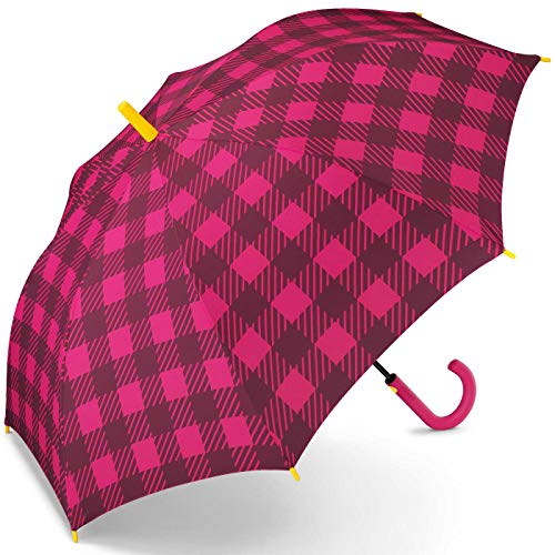 Esprit Stockschirm Long Gingham Checks - pink Esprit Stockschirm Long Gingham Checks - pink von ESPRIT