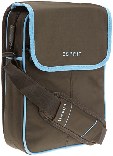 Esprit Tablet Messenger Superlight 4-drive, brown-blue, 23 x 7.5 x 30 cm, 12431 Esprit Tablet Messenger Superlight 4-drive, brown-blue, 23 x 7.5 x 30 cm, 12431 von ESPRIT