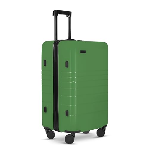 ETERNITIVE - Koffer Groß I Reisekoffer aus ABS I Größe: 75,5 x 48 x 32 cm I Rollkoffer 96L I Reisetrolley Leicht mit Doppelrollen 360° I Hartschalenkoffer mit TSA-Schloss I Farbe: Grün ETERNITIVE - Koffer Groß I Reisekoffer aus ABS I Größe: 75,5 x 48 x 32 cm I Rollkoffer 96L I Reisetrolley Leicht mit Doppelrollen 360° I Hartschalenkoffer mit TSA-Schloss I Farbe: Grün von ETERNITIVE