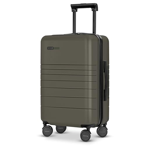 ETERNITIVE - Koffer Groß I Reisekoffer aus Polycarbonat & ABS I Größe: 74 x 45 x 31 cm I Rollkoffer 98L I Reisetrolley Leicht mit Doppelrollen 360° I Hartschalenkoffer mit TSA-Schloss I Olivgrün ETERNITIVE - Koffer Groß I Reisekoffer aus Polycarbonat & ABS I Größe: 74 x 45 x 31 cm I Rollkoffer 98L I Reisetrolley Leicht mit Doppelrollen 360° I Hartschalenkoffer mit TSA-Schloss I Olivgrün von ETERNITIVE