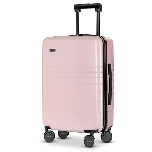 ETERNITIVE - Koffer Groß I Reisekoffer aus Polycarbonat & ABS I Größe: 74 x 45 x 31 cm I Rollkoffer 98L I Reisetrolley Leicht mit Doppelrollen 360° I Hartschalenkoffer mit TSA-Schloss I Rosa ETERNITIVE - Koffer Groß I Reisekoffer aus Polycarbonat & ABS I Größe: 74 x 45 x 31 cm I Rollkoffer 98L I Reisetrolley Leicht mit Doppelrollen 360° I Hartschalenkoffer mit TSA-Schloss I Rosa von ETERNITIVE