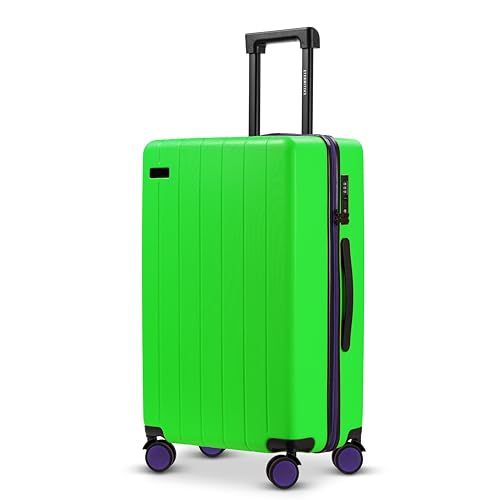 ETERNITIVE - Koffer Mittelgroß I Reisekoffer aus ABS I Größe: 65,5 x 43,5 x 26,5 cmI Rollkoffer 60L I Reisetrolley Leicht mit 4 Doppelrollen 360° I Hartschalenkoffer mit TSA-Schloss I Grün ETERNITIVE - Koffer Mittelgroß I Reisekoffer aus ABS I Größe: 65,5 x 43,5 x 26,5 cmI Rollkoffer 60L I Reisetrolley Leicht mit 4 Doppelrollen 360° I Hartschalenkoffer mit TSA-Schloss I Grün von ETERNITIVE