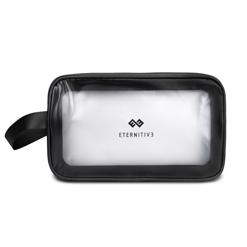 ETERNITIVE - Kulturtasche Herren I Reise Kosmetiktasche Damen I Wasserbeständig Waschtasche mit Griff I Kulturbeutel für Toilettenartikel, Make-up I Kosmetik Organizer Tasche I Farbe: Schwarz ETERNITIVE - Kulturtasche Herren I Reise Kosmetiktasche Damen I Wasserbeständig Waschtasche mit Griff I Kulturbeutel für Toilettenartikel, Make-up I Kosmetik Organizer Tasche I Farbe: Schwarz von ETERNITIVE