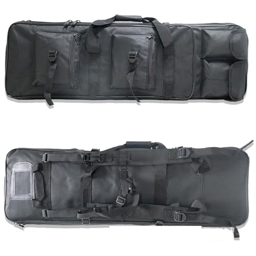 EUKSXTY Double Rifle Bag Gewehrtasche Waffentasche für LangwaffenTaktische Jagdwaffentasche Taktische JagdwaffentascheTaktische Gewehrtasche,Gewehrtasche(Size:118x28cm,Color:A) von EUKSXTY