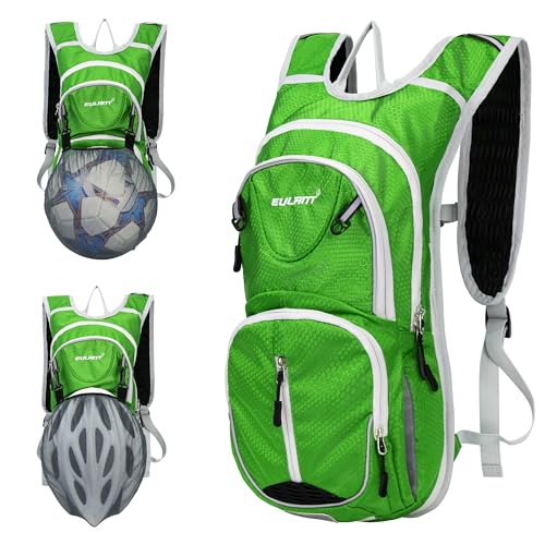 EULANT Fahrrad Rucksack Klein,Trinkrucksack 8l Con Wärmedämmschicht Wasserrucksack MTB Rucksack Reflektierend Skirucksack,Wasserdicht Sportrucksack für Joggen Trekking Laufen,Grün EULANT Fahrrad Rucksack Klein,Trinkrucksack 8l Con Wärmedämmschicht Wasserrucksack MTB Rucksack Reflektierend Skirucksack,Wasserdicht Sportrucksack für Joggen Trekking Laufen,Grün von EULANT