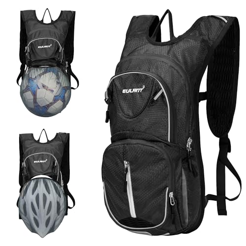 EULANT Fahrrad Rucksack Klein,Trinkrucksack 8l Con Wärmedämmschicht Wasserrucksack MTB Rucksack Reflektierend Skirucksack,Wasserdicht Sportrucksack für Joggen Trekking Laufen,Schwarz EULANT Fahrrad Rucksack Klein,Trinkrucksack 8l Con Wärmedämmschicht Wasserrucksack MTB Rucksack Reflektierend Skirucksack,Wasserdicht Sportrucksack für Joggen Trekking Laufen,Schwarz von EULANT
